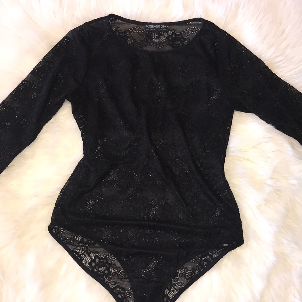 PLUS SIZE 🖤Black Lace One piece🖤